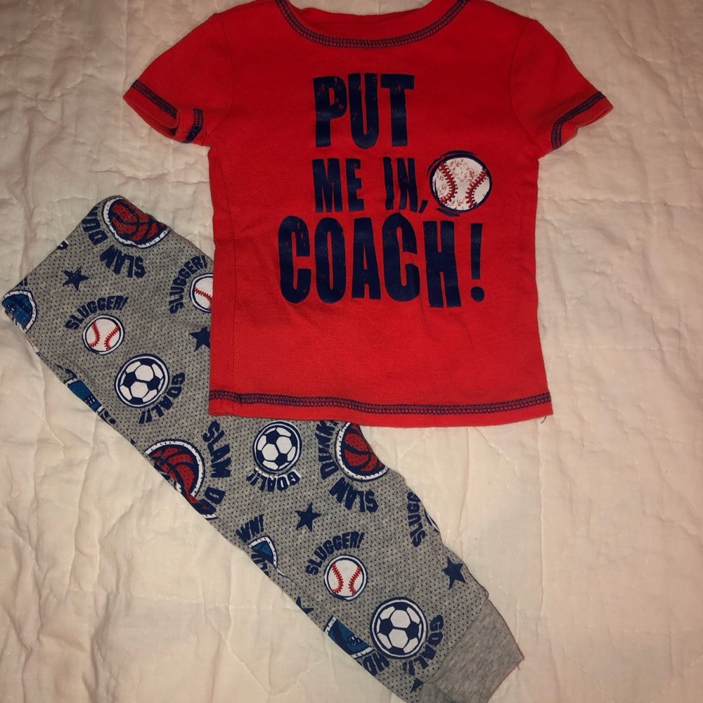 3 sets of boys 18months pjs